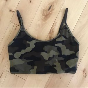 Volcom camo sports bra